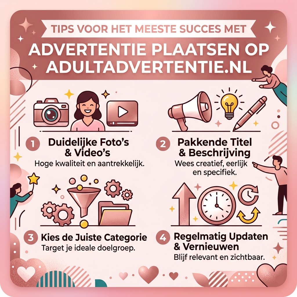 Tips voor het plaatsen van een sexdating advertentie met de meeste kans op reacties